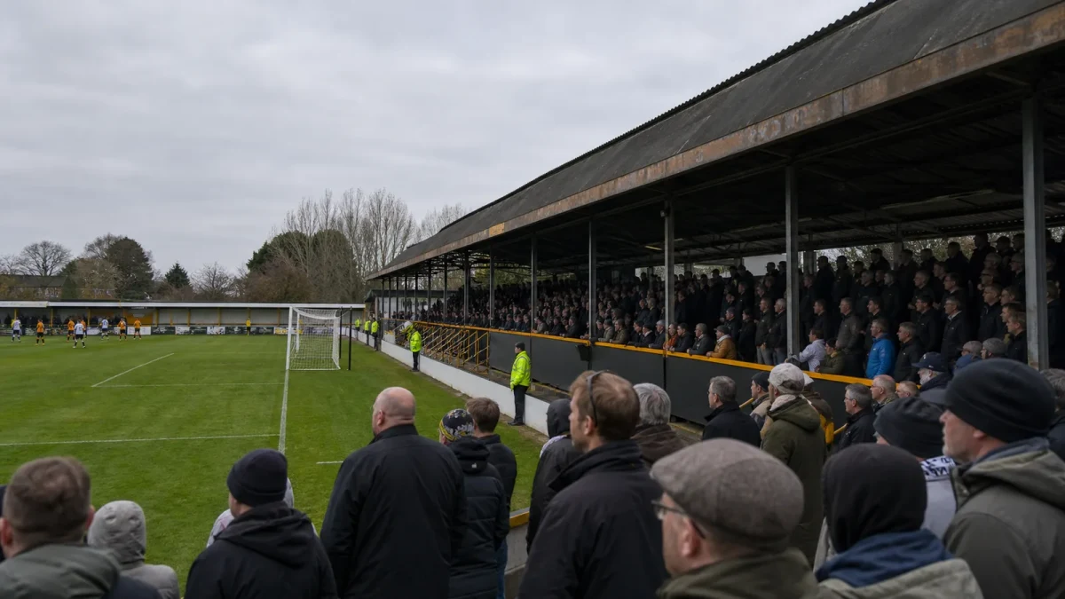 Championship arena og tribune for aktuell tabellstatus